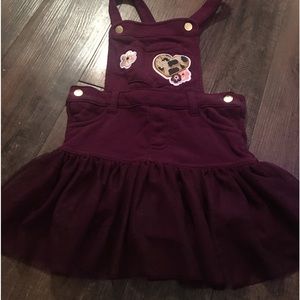 Garanimals overall Dress lace bottom